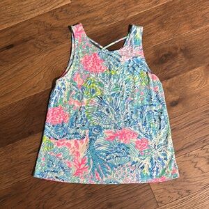 Lilly P cotton athletic tank